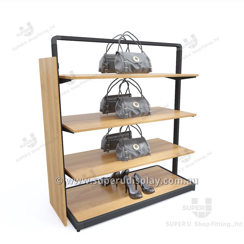 Freestanding Modular Metal Handbag Display Stand Custom Made Shop