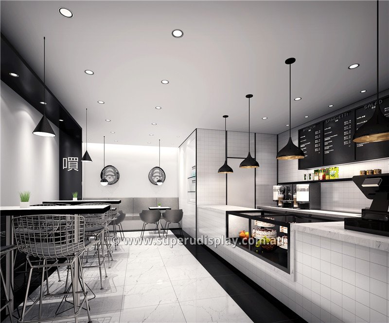 GongBuy Bubble Tea & Bakery Shop Design & Store Layout Design