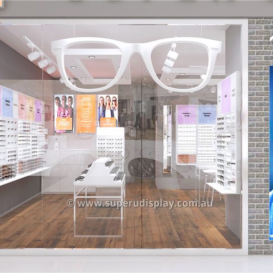 Super Premium Optical Readymade Optical Shop Design